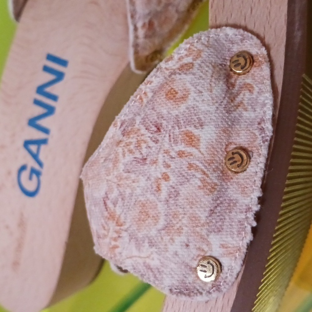 Dr. Scholl's x Ganni Flower Apple Blossom Original Slide Clog Sandals